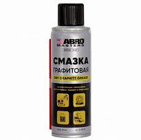 ABRO MASTERS Смазка-спрей графитовая 200мл GS-200-RW